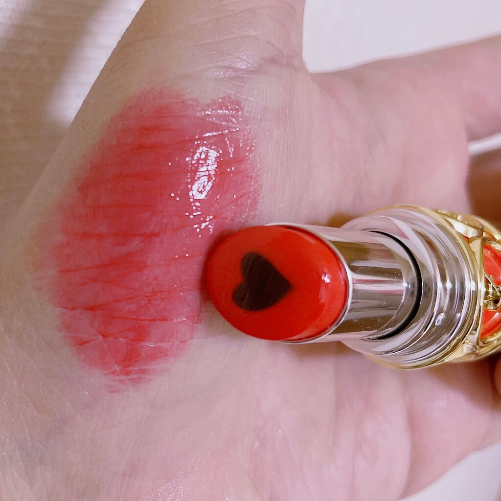 ヴォリュプテ プランプインカラー/YVES SAINT LAURENT BEAUTE/口紅を使ったクチコミ(3枚目)