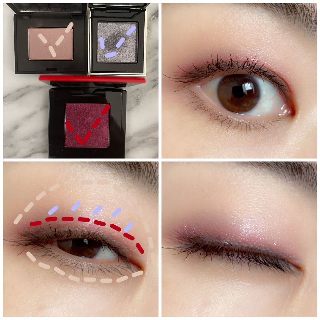 シングルアイシャドー 5310/NARS/単色アイシャドウを使ったクチコミ（3枚目）