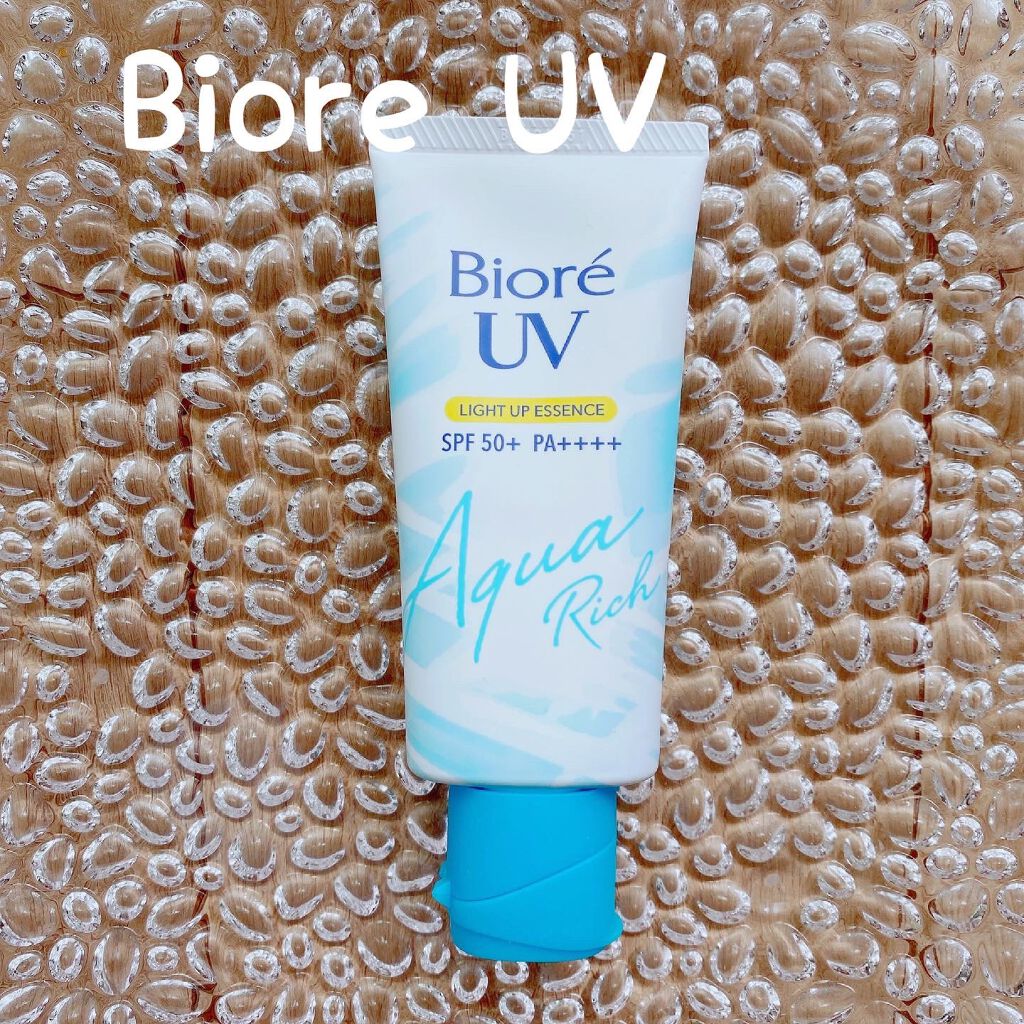 ビオレUV アクアリッチ ライトアップエッセンス/ビオレ/日焼け止めクリームを使ったクチコミ（1枚目）