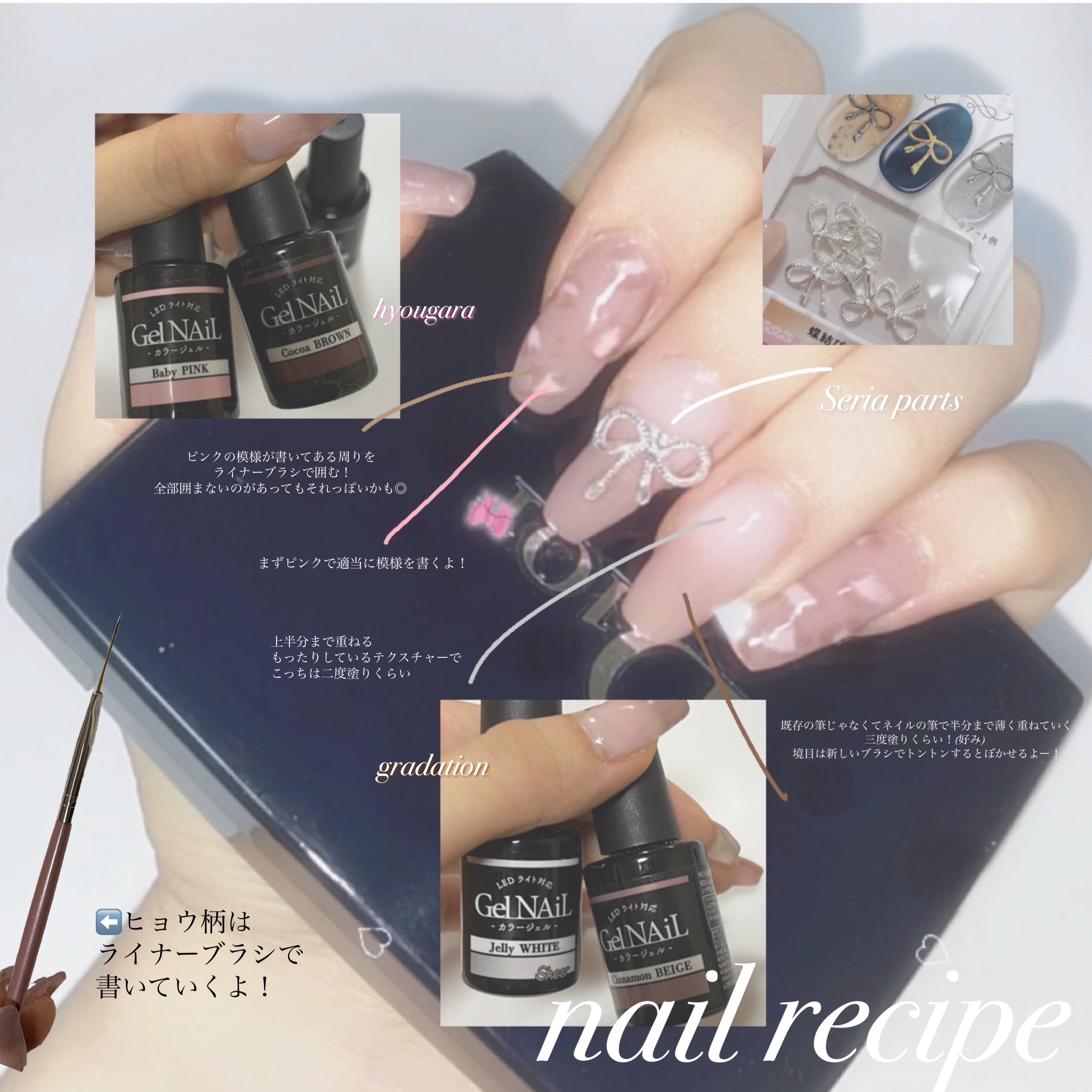 ペーパーネイルパレット/セリア/ネイル用品を使ったクチコミ（2枚目）