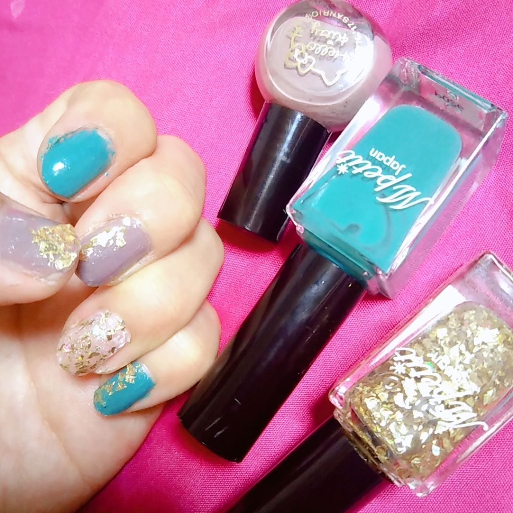 サンリオネイル/DAISO/マニキュアを使ったクチコミ（1枚目）