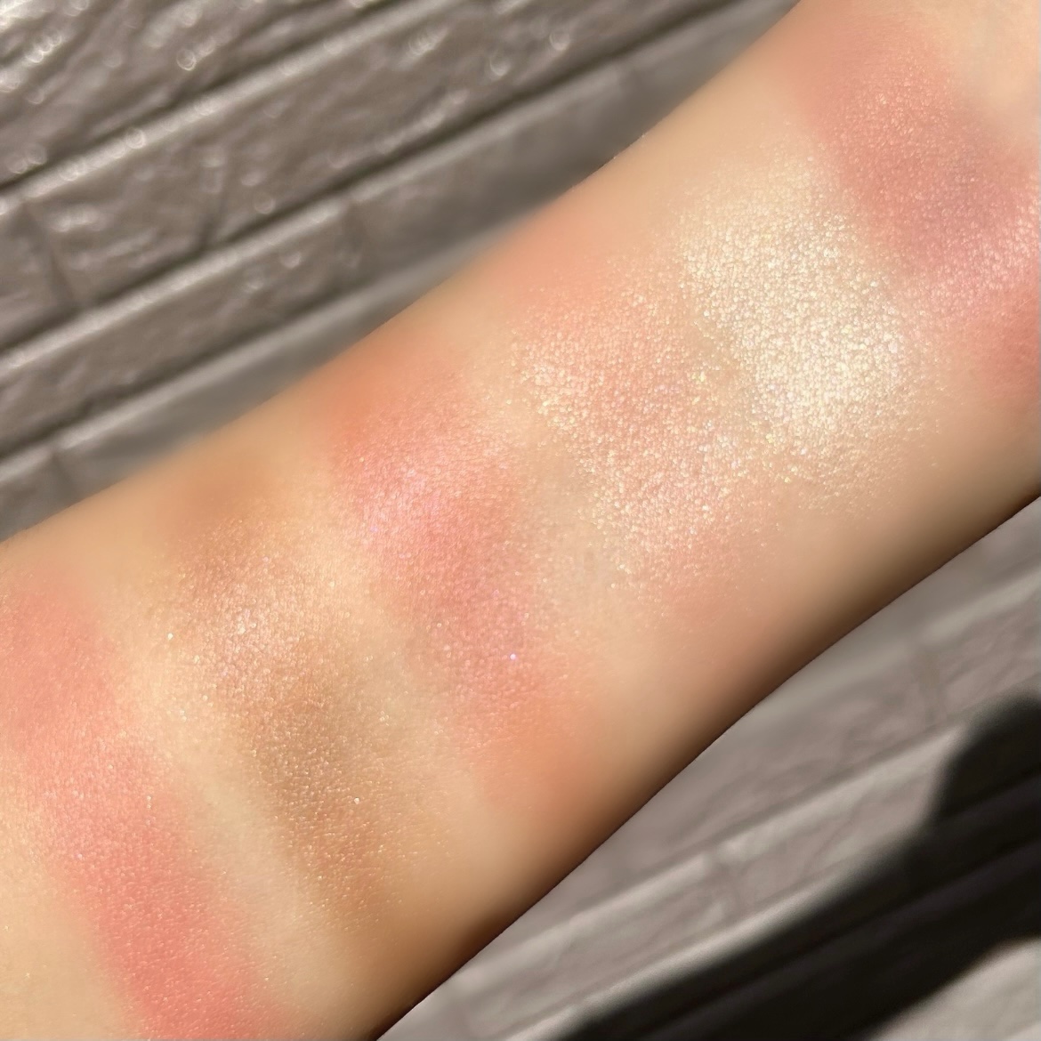 エレメンタル フェイスパレット/Celvoke/ジェル・クリームチークを使ったクチコミ（3枚目）