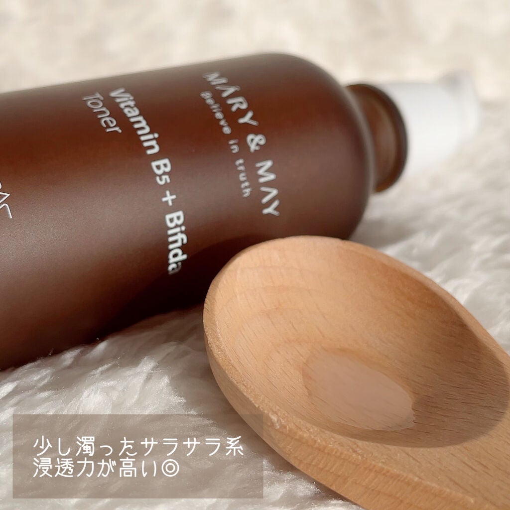 ビタミンB5+ビフィダトナー/MARY&MAY/化粧水を使ったクチコミ(2枚目)