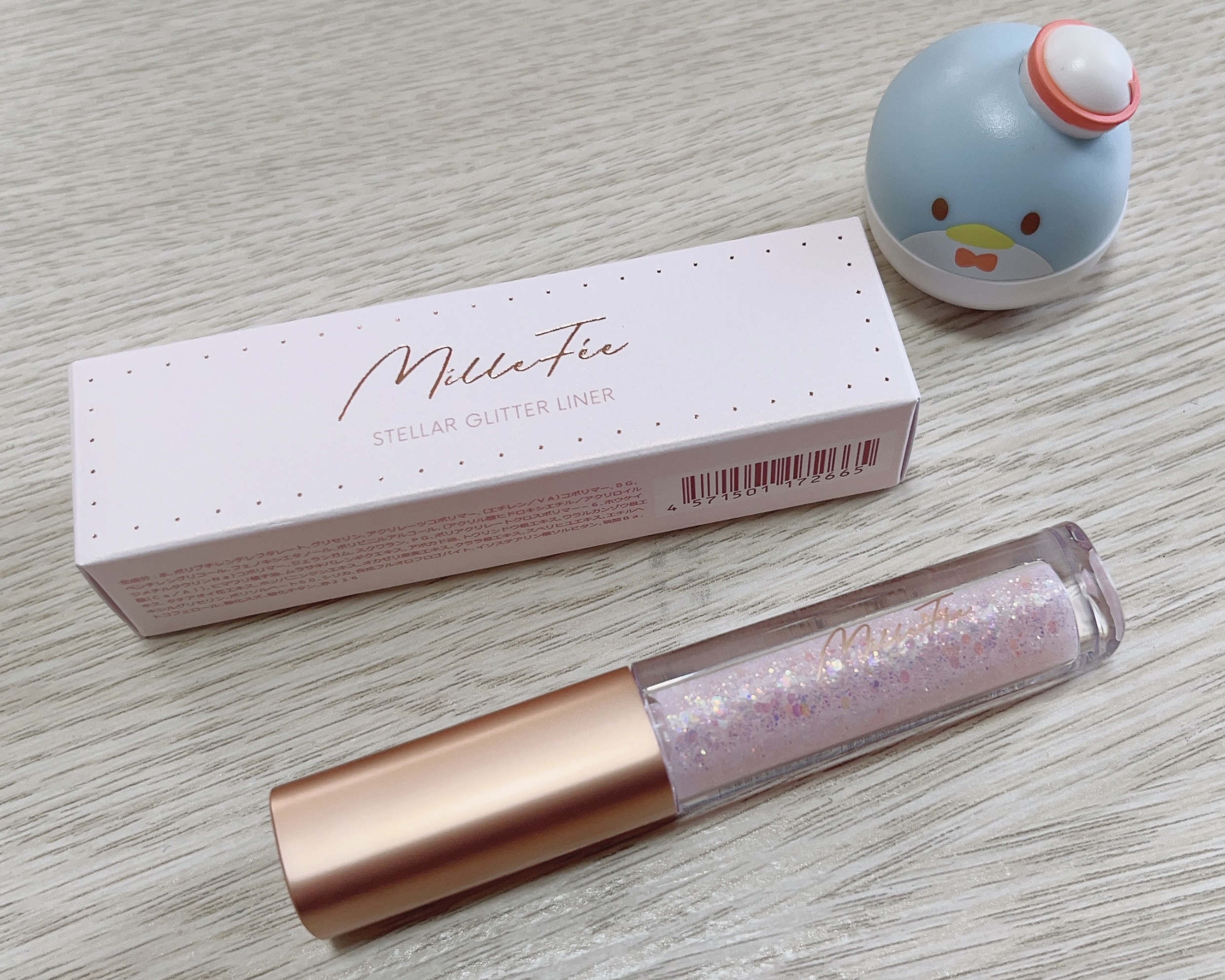 ステラグリッターライナー 01 スピカ/MilleFée/グリッターを使ったクチコミ（2枚目）