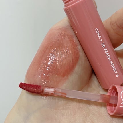 ジューシーラスティングティント/rom&nd/リップティントを使ったクチコミ(2枚目)