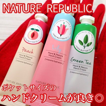 ハンドアンドネイチャーハンドクリーム ACACIA/ネイチャーリパブリック/ハンドクリームを使ったクチコミ(1枚目)