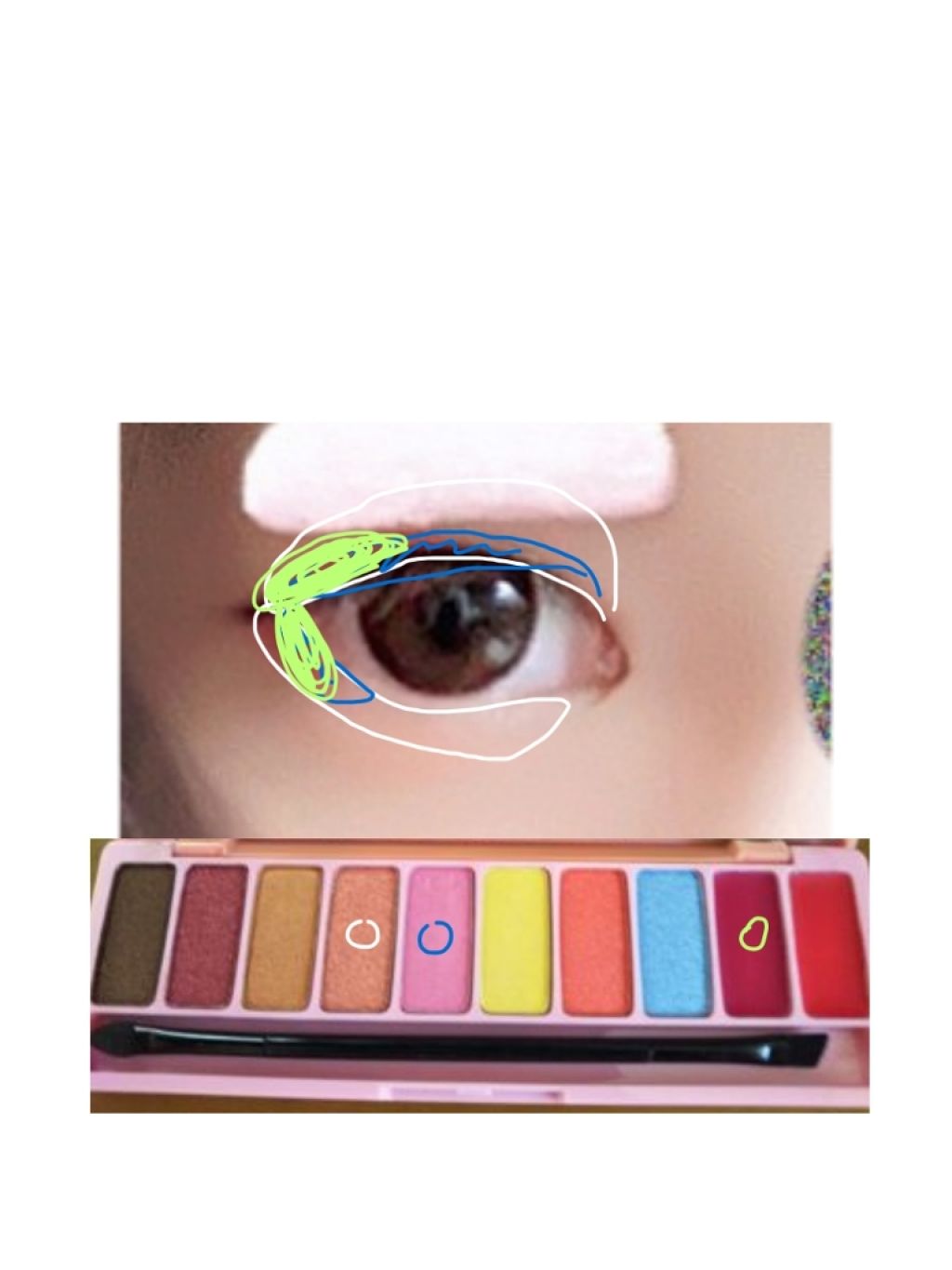 UR GLAM　FACE GLOSS STICK/U R GLAM/ジェル・クリームチークを使ったクチコミ（2枚目）