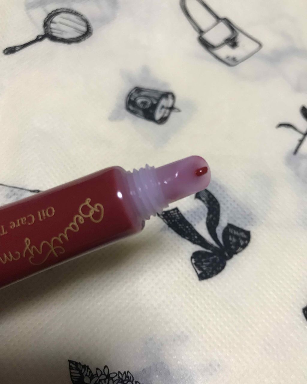 オイルケアティント/ビューティーマインズ/リップグロスを使ったクチコミ（2枚目）