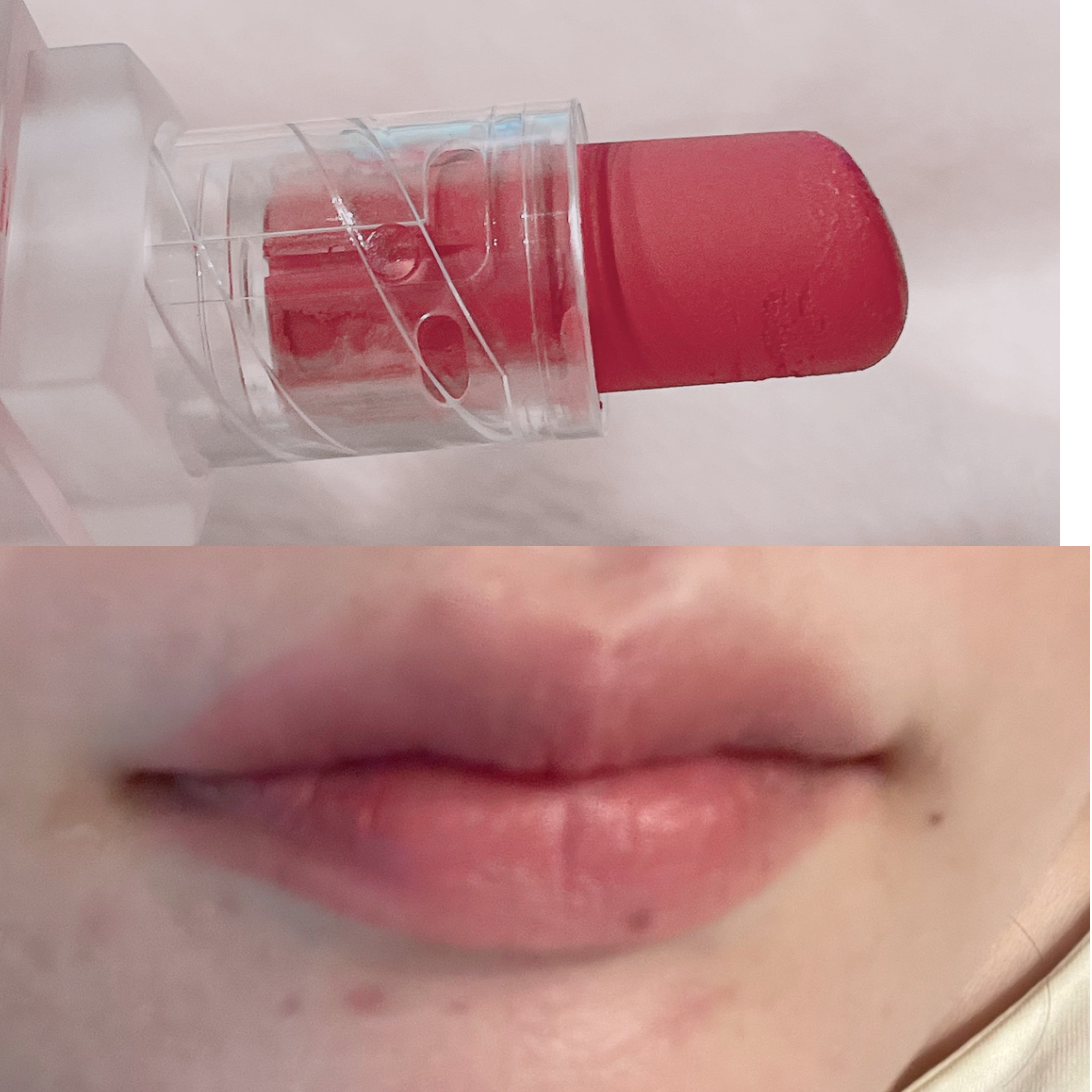 ゲットベターベルベットリップスティック/La.breeze/口紅を使ったクチコミ（2枚目）