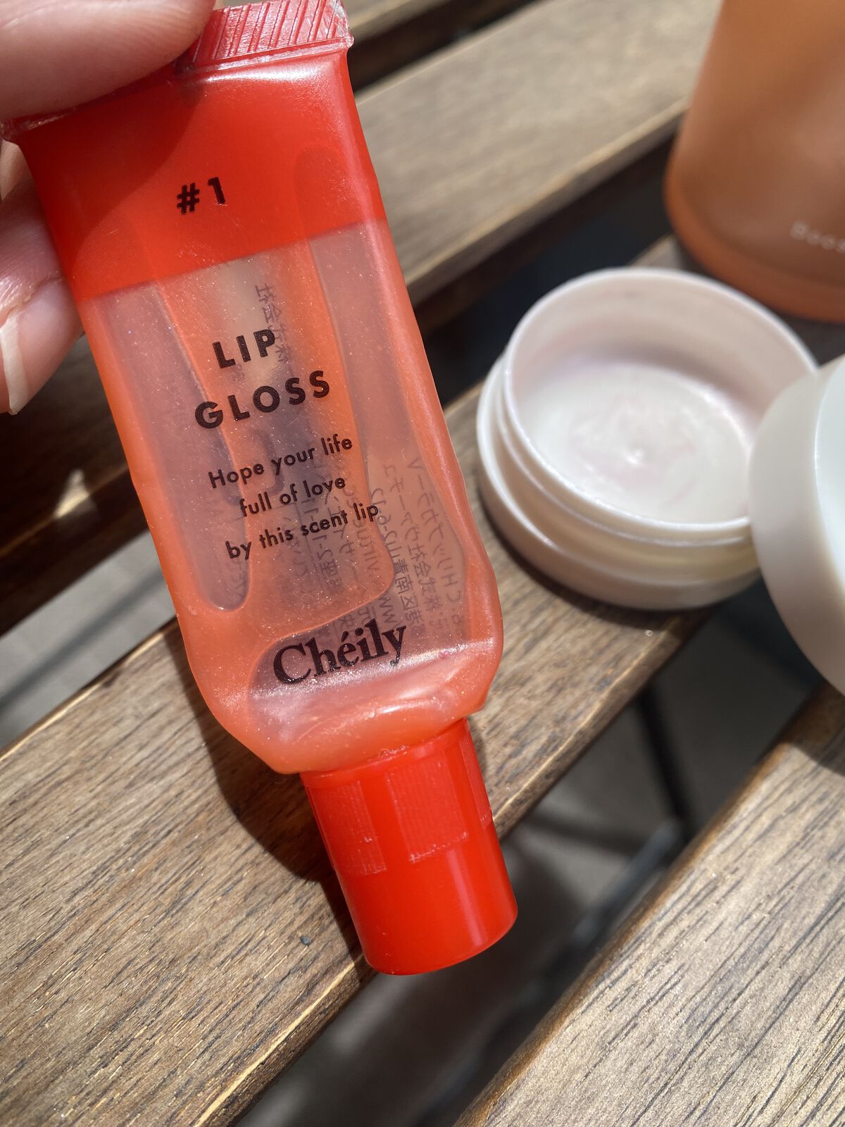 ジューシーグロス シュガーオレンジ/シェイリー/リップグロスを使ったクチコミ（3枚目）