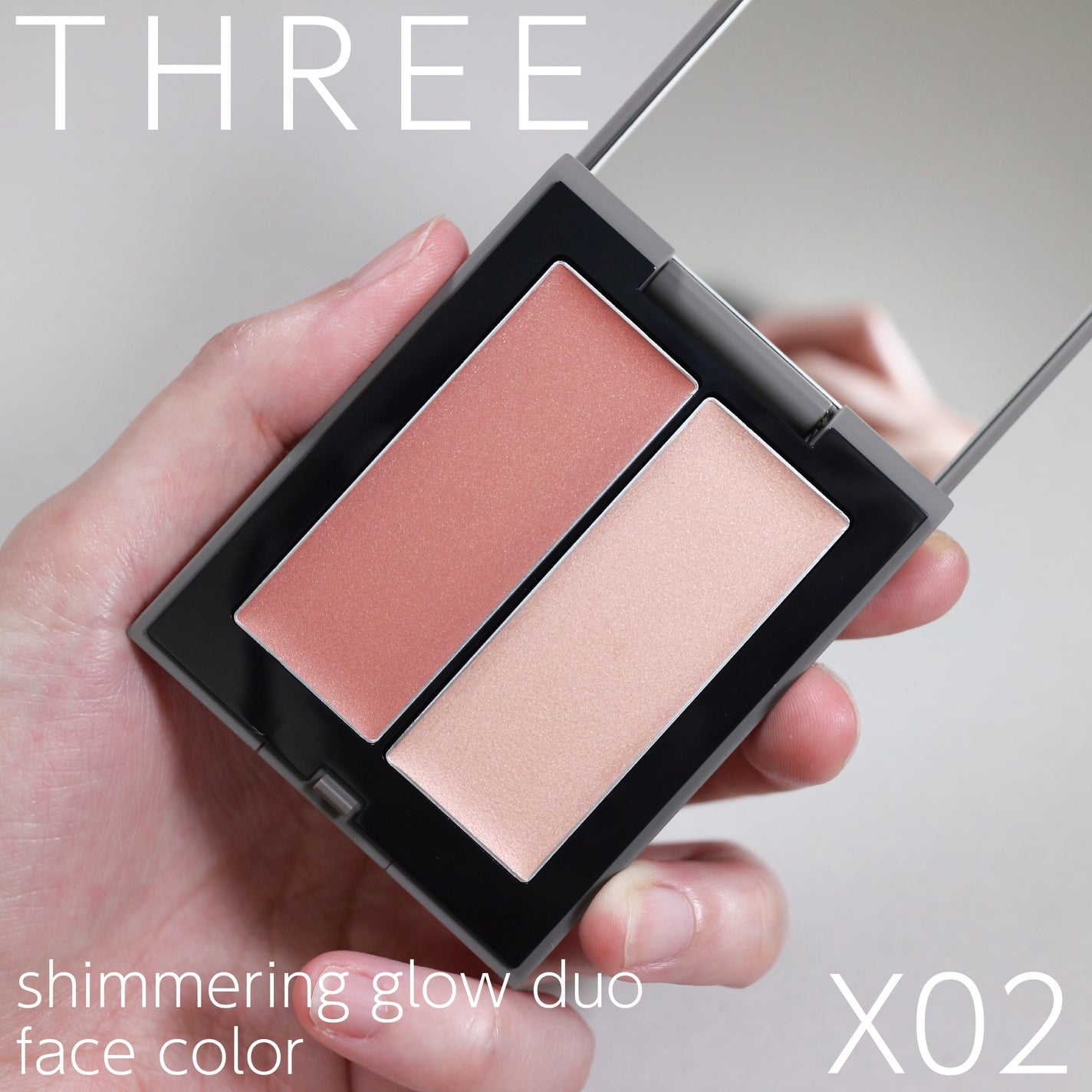 THREE シマリング グロー デュオ/THREE/クリームハイライトを使ったクチコミ(1枚目)