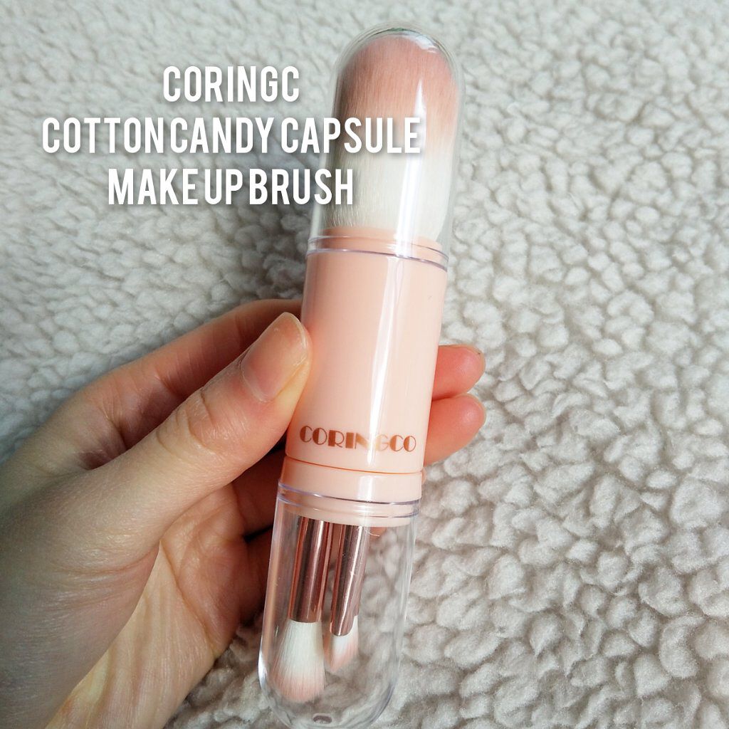 4in1 コットンキャンディーカプセルブラシ/CORINGCO/メイクブラシを使ったクチコミ（2枚目）