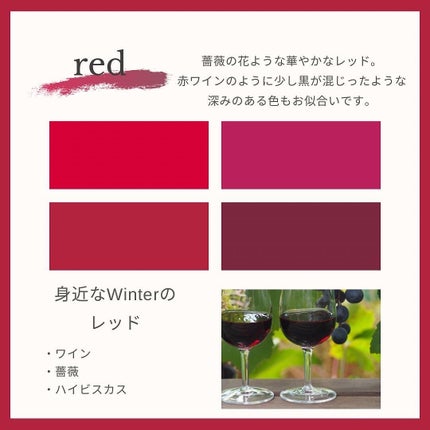 Yuno/新宿/パーソナルカラー診断 on LIPS 「【パーソナルカラーWinter】色の選び方🪞✨今回はウィンター..」(5枚目)