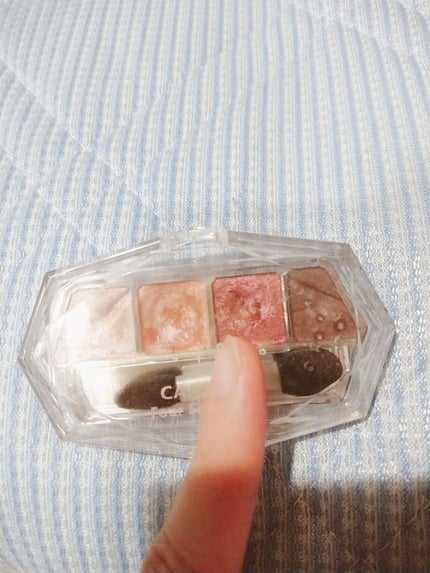 フォーシャイニーアイズ/キャンメイク/アイシャドウパレットを使ったクチコミ(1枚目)