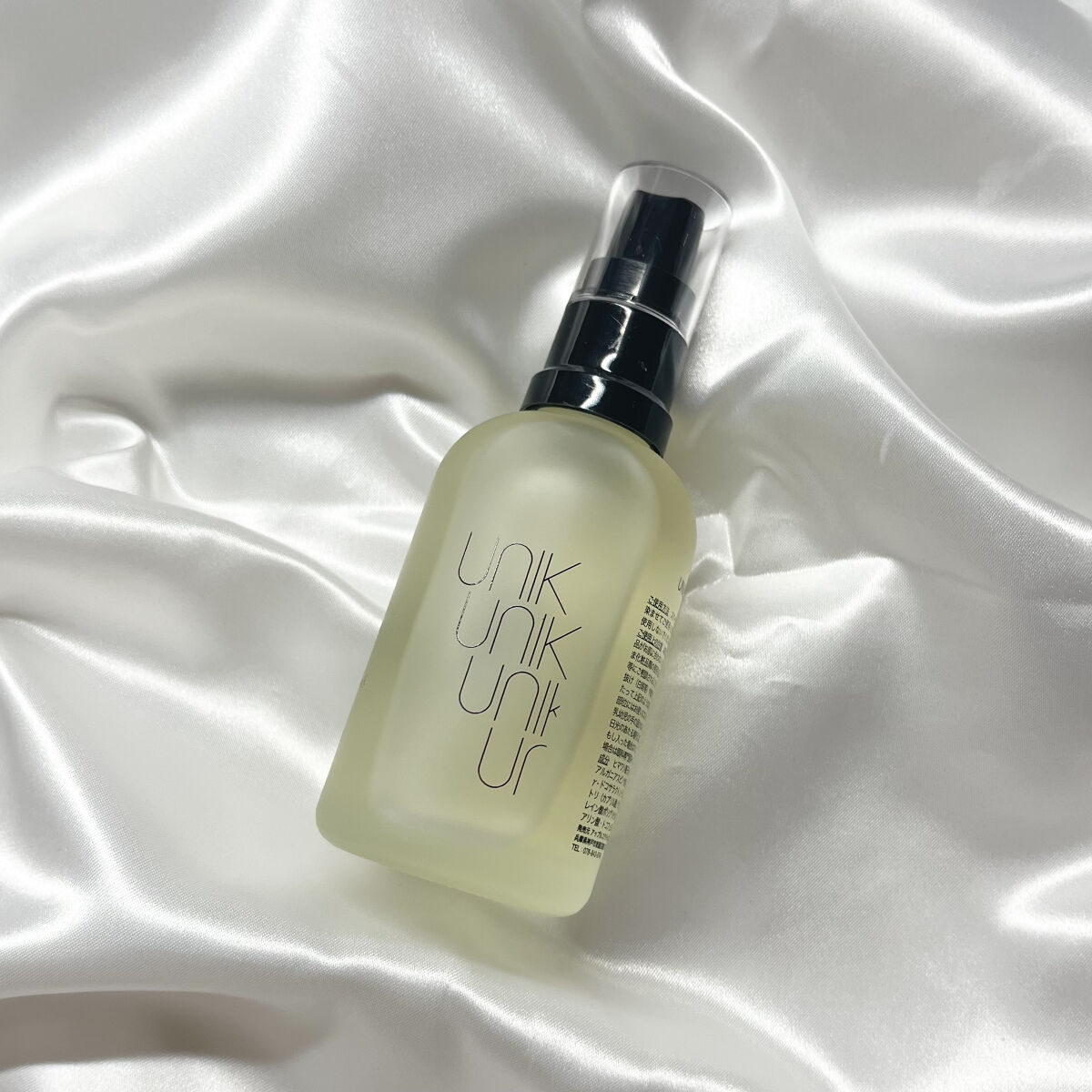 スタイリングナノシルクヘアオイル/UNIK/その他スタイリングを使ったクチコミ（1枚目）