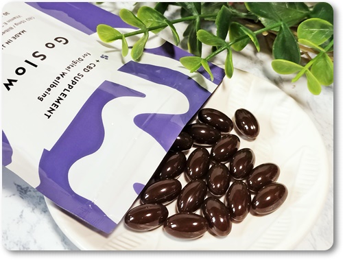 CBDサプリメント for デジタルウェルビーイング/Go Slow/健康サプリメントを使ったクチコミ（3枚目）