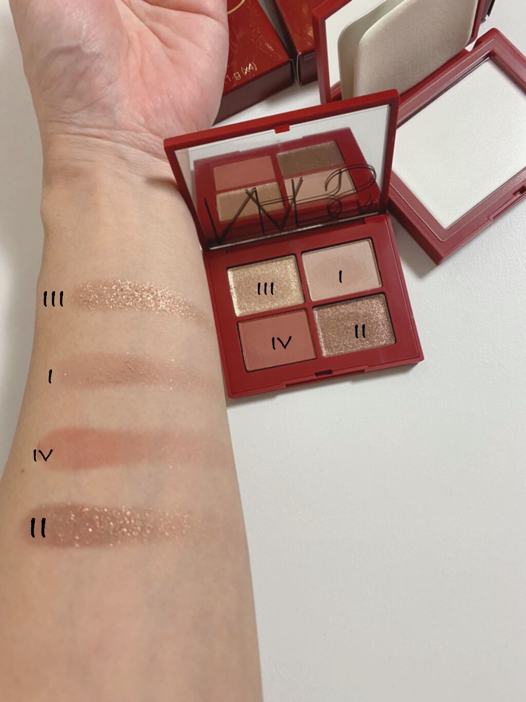 ライトリフレクティングセッティングパウダー　プレスト　N/NARS/プレストパウダーを使ったクチコミ（2枚目）