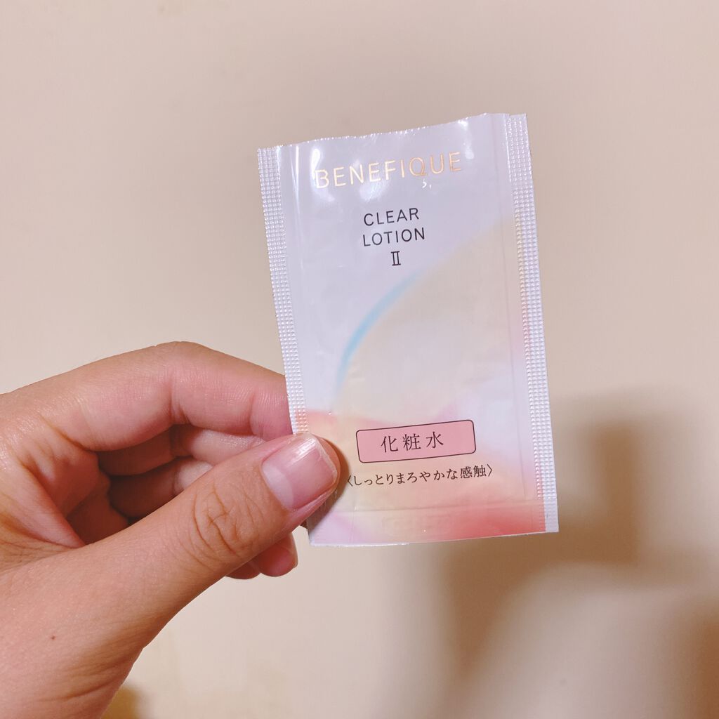 クリアローションI・II・III/BENEFIQUE/化粧水を使ったクチコミ（1枚目）