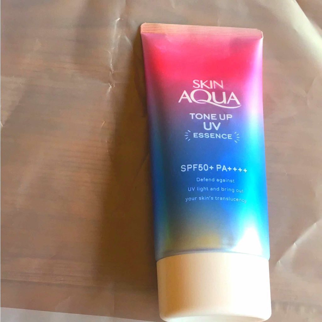 スキンアクア トーンアップUVエッセンス/スキンアクア/日焼け止めクリームを使ったクチコミ(1枚目)