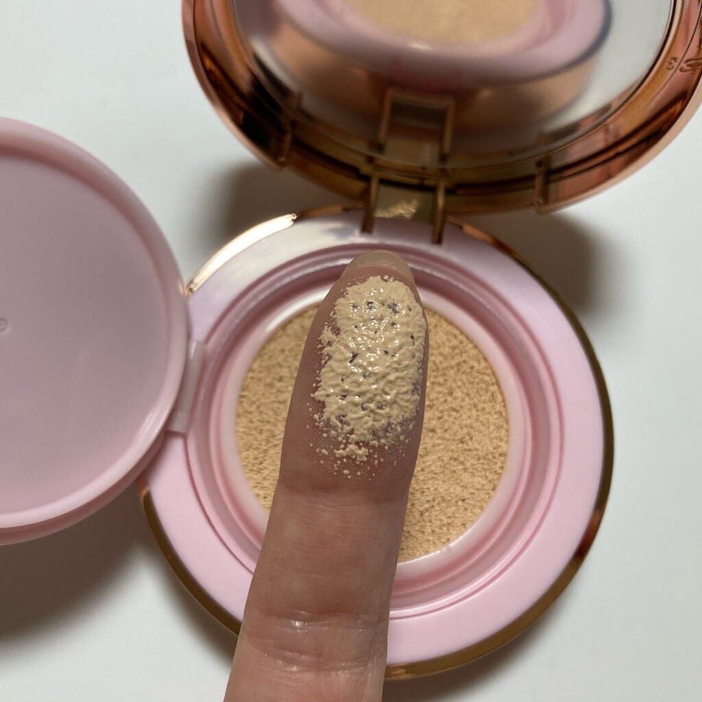 ピンクティーツリーカバークッション/APLIN/クッションファンデーションを使ったクチコミ(4枚目)