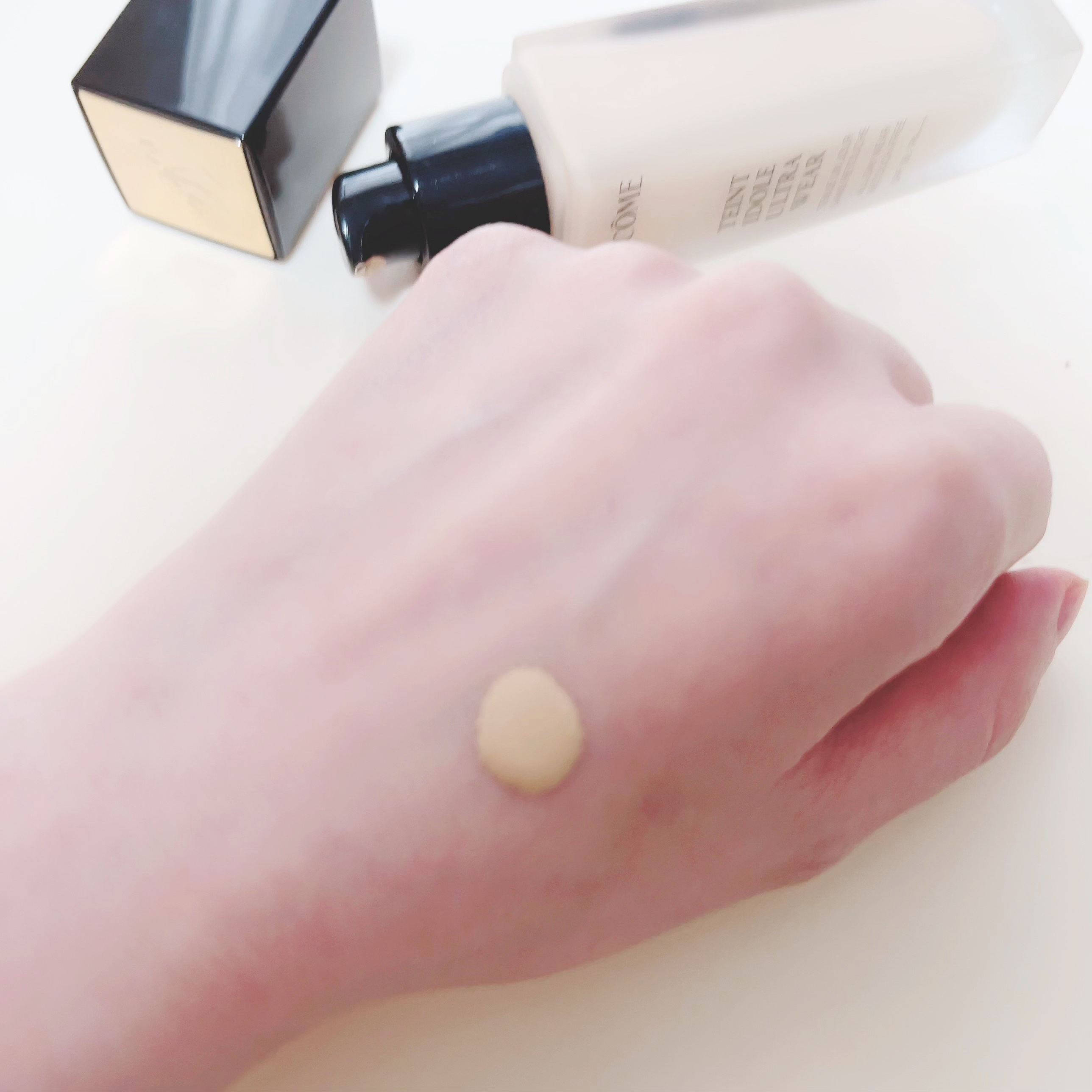 タンイドル ウルトラ ウェア リキッド/LANCOME/リキッドファンデーションを使ったクチコミ（2枚目）