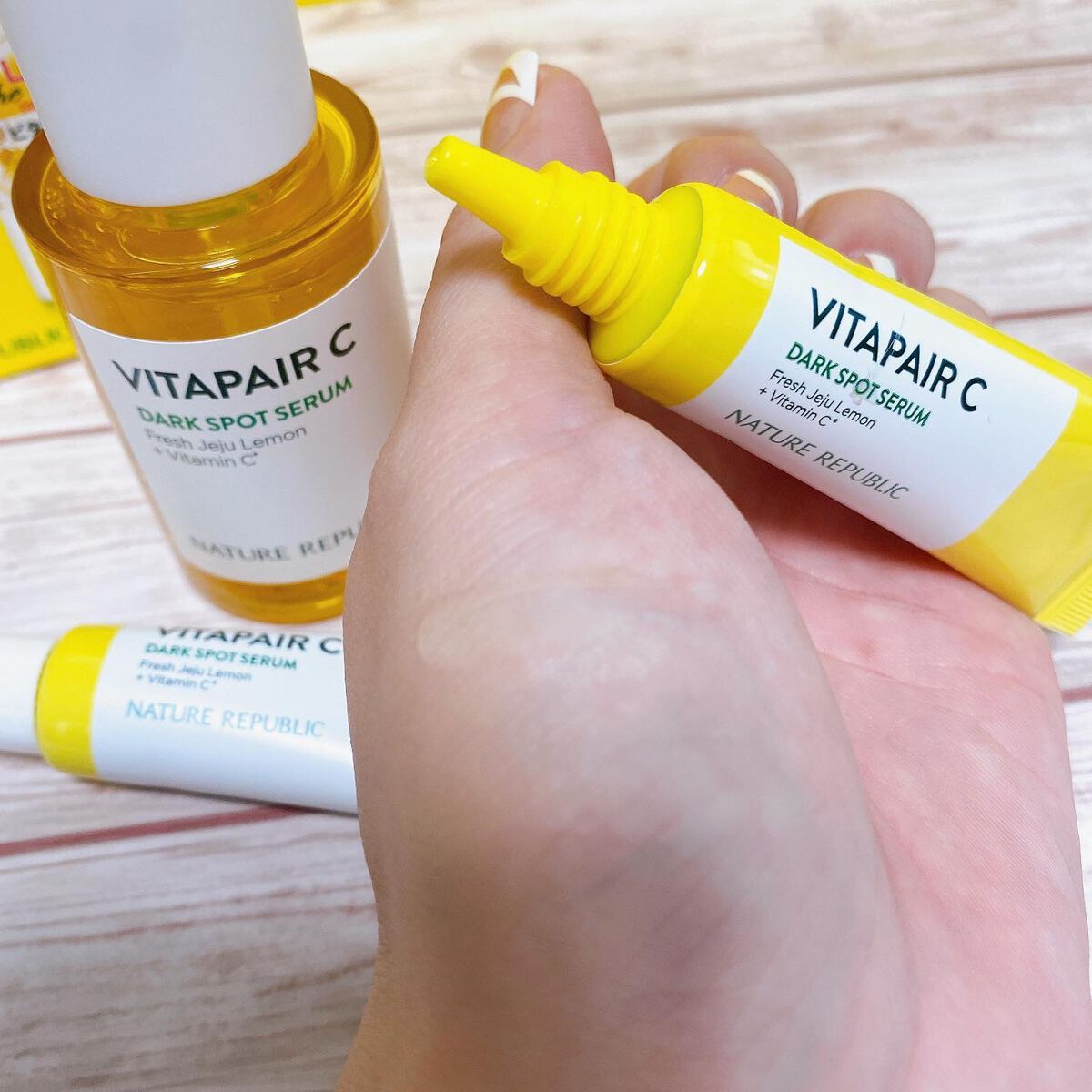 ビタペアC 集中美容液スペシャルセット/ネイチャーリパブリック/美容液を使ったクチコミ(4枚目)