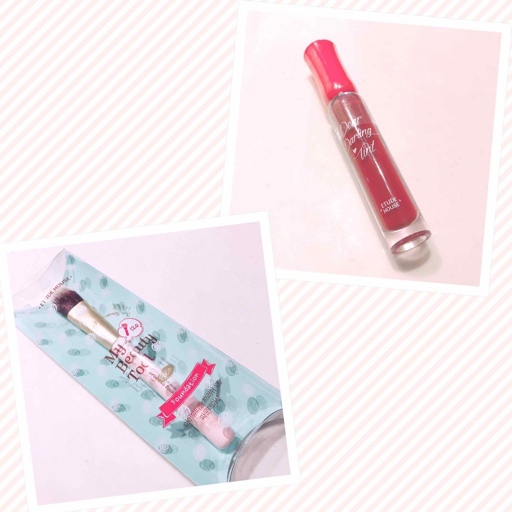 ディアダーリン ウォータージェルティント/ETUDE/リップティントを使ったクチコミ(1枚目)