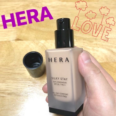 シルキーステイファンデーション 21N/HERA/リキッドファンデーションを使ったクチコミ（2枚目）