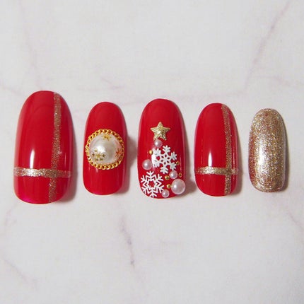 ネイルシール/キャンドゥ/ネイルシールを使ったクチコミ(2枚目)