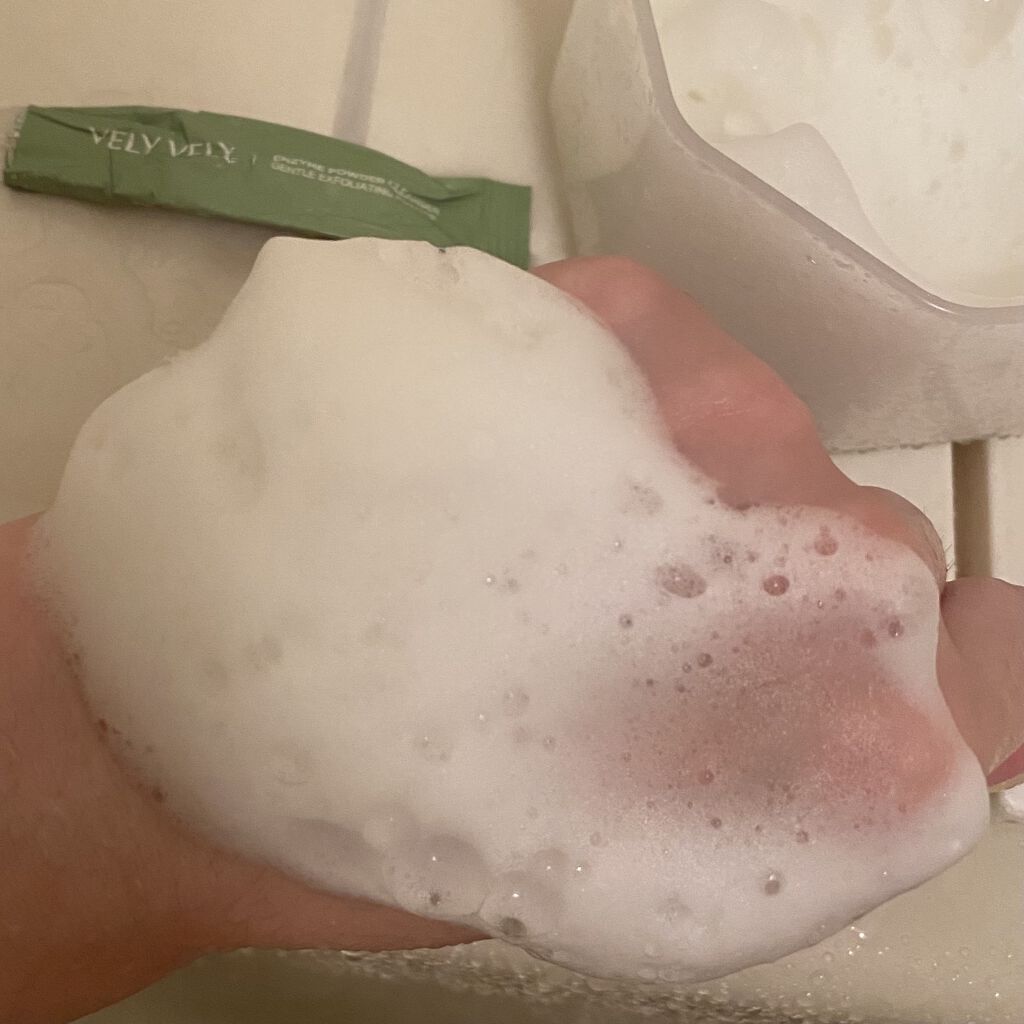 酵素洗顔パウダー/VELY VELY/洗顔パウダーを使ったクチコミ（2枚目）