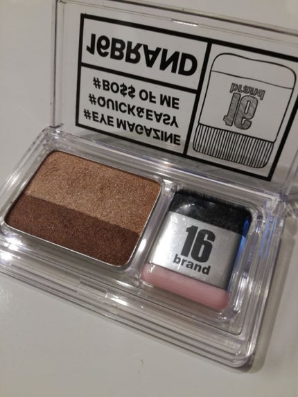 16 EYE MAGAZINE/16BRAND/アイシャドウパレットを使ったクチコミ(2枚目)