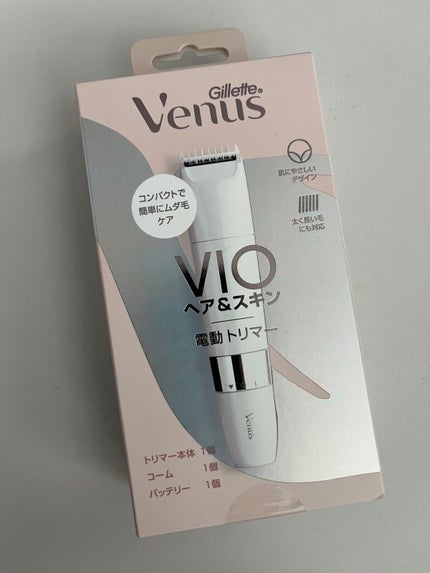 ヴィーナス VIO ヘア&スキン 電動トリマー/Gillette Venus/シェーバーを使ったクチコミ(1枚目)