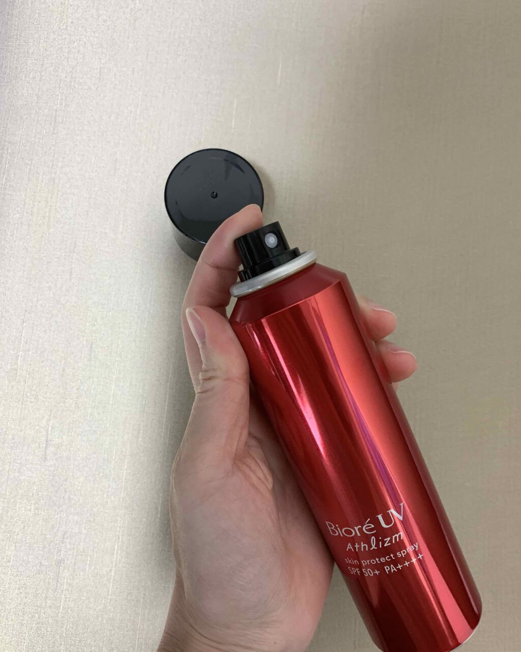 ビオレUV アスリズム スキンプロテクトスプレー	/ビオレ/日焼け止めミスト・スプレーを使ったクチコミ（1枚目）