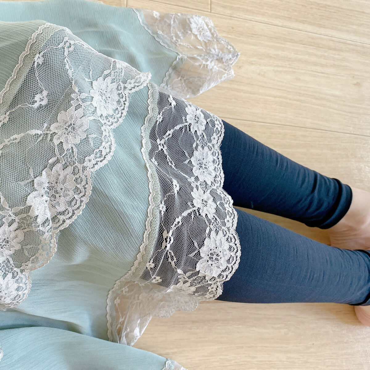 ベルミススリムレギンス/BELMISE/着圧ソックス・レギンスを使ったクチコミ（3枚目）