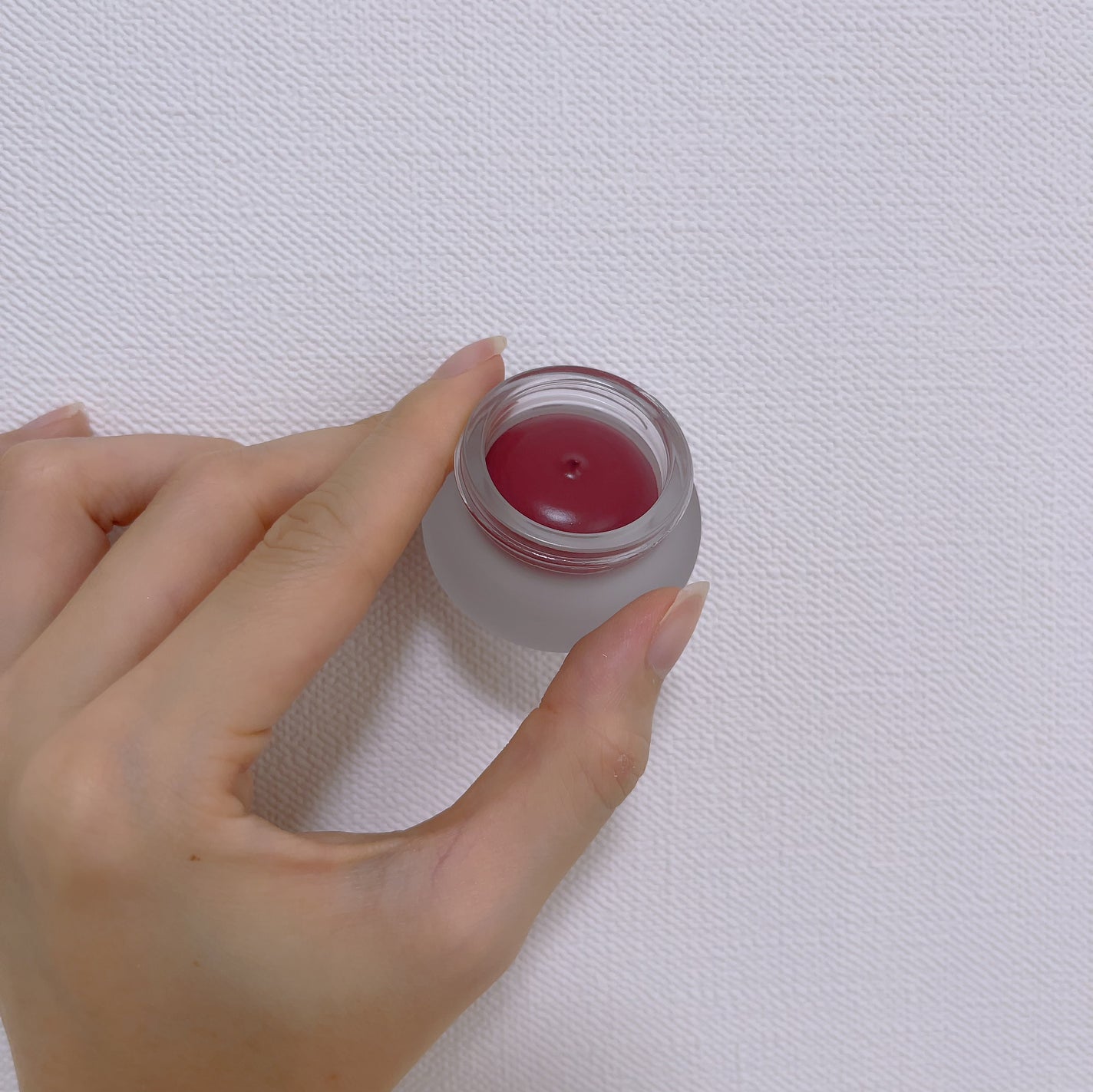 リップアンドチーク ブラーリープリンポット/fwee/口紅を使ったクチコミ(4枚目)