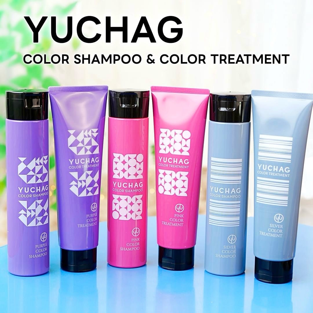 ユチャ カラーシャンプー/カラートリートメント/YUCHAG/市販シャンプーを使ったクチコミ(1枚目)