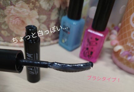 UR GLAM CLEAR MASCARA BASE/U R GLAM/マスカラ下地を使ったクチコミ(2枚目)