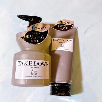 &be HAIR &be テイクダウンシャンプーのクチコミ「河北裕介氏プロデュース「&be」から、今年4月30日に誕生したヘアケアライン「&beHAIR」.....」(2枚目)