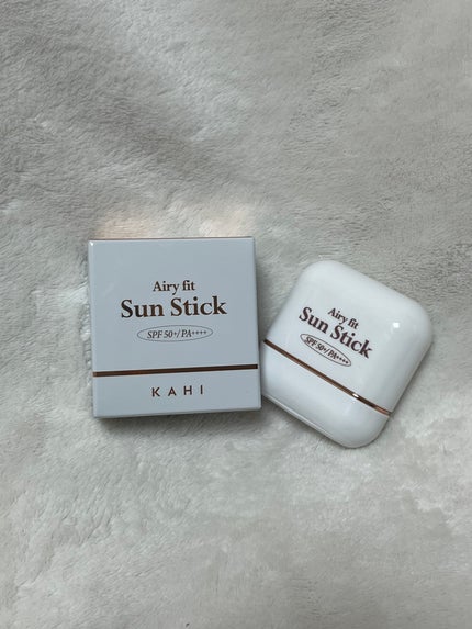 エアリーフィットサンスティック/KAHI/日焼け止めスティックを使ったクチコミ(1枚目)