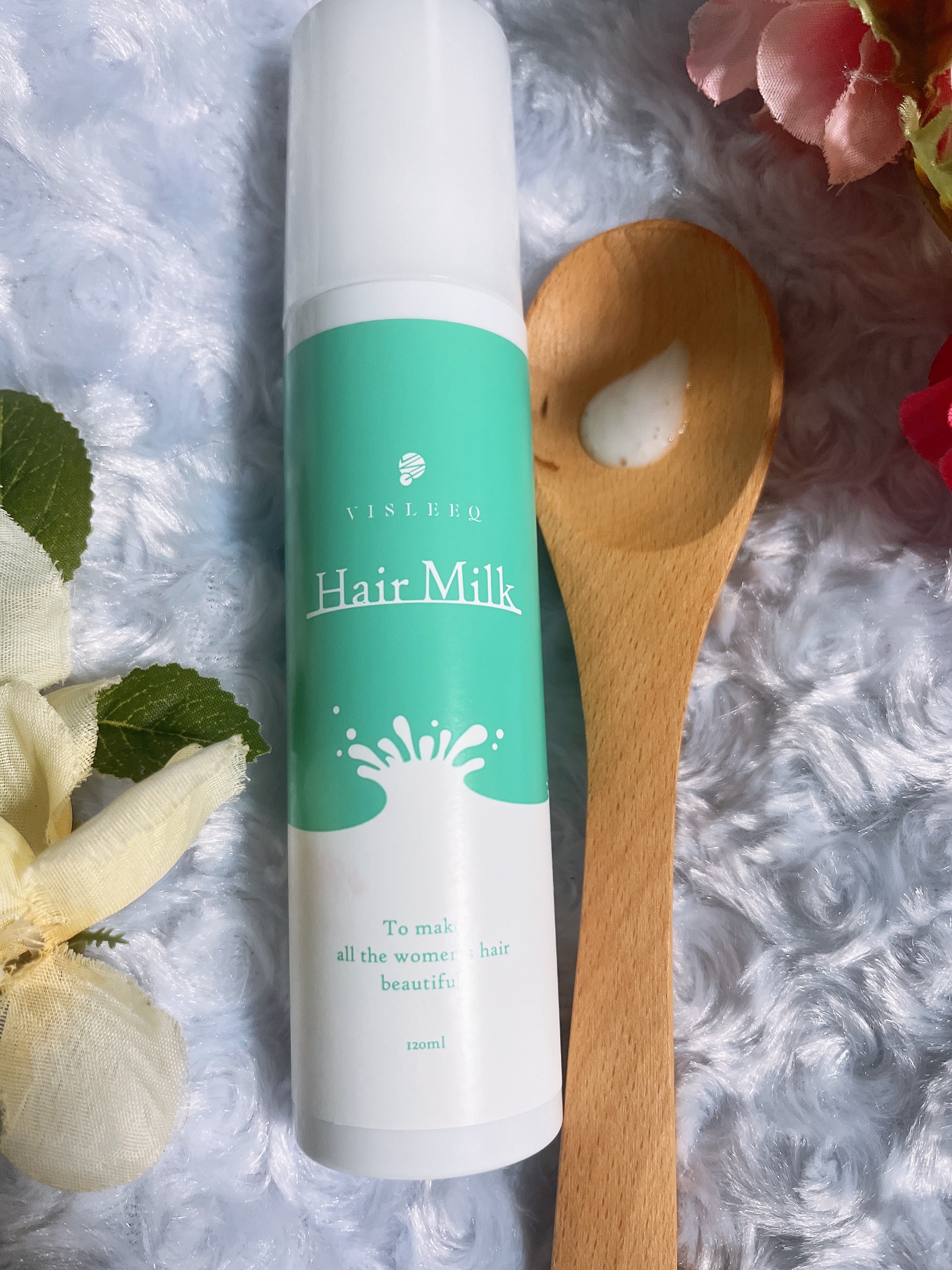 ヘアミルク 洗い流さないトリートメント/VISLEEQ/ヘアミルクを使ったクチコミ（2枚目）