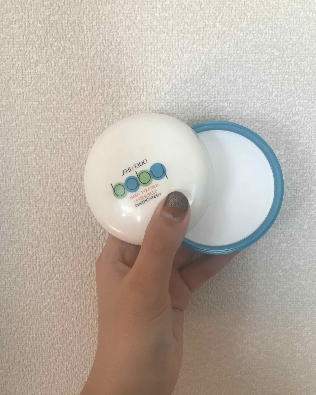 資生堂ベビーパウダー(プレスド)/ベビー/ボディパウダーを使ったクチコミ(1枚目)