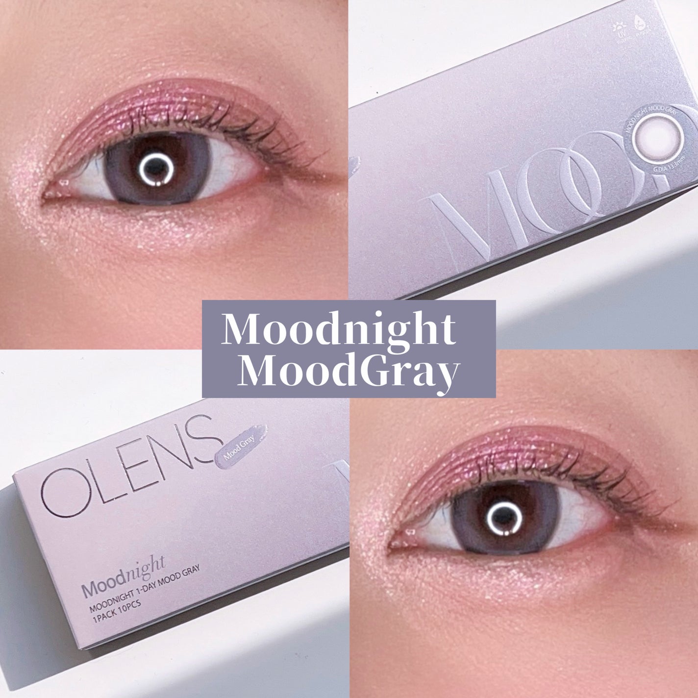 Moodnight 1day/OLENS/カラーコンタクトレンズを使ったクチコミ(1枚目)