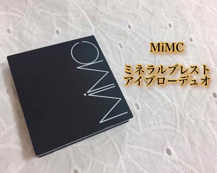 ミネラルプレストアイブローデュオ/MiMC/パウダーアイブロウを使ったクチコミ(1枚目)