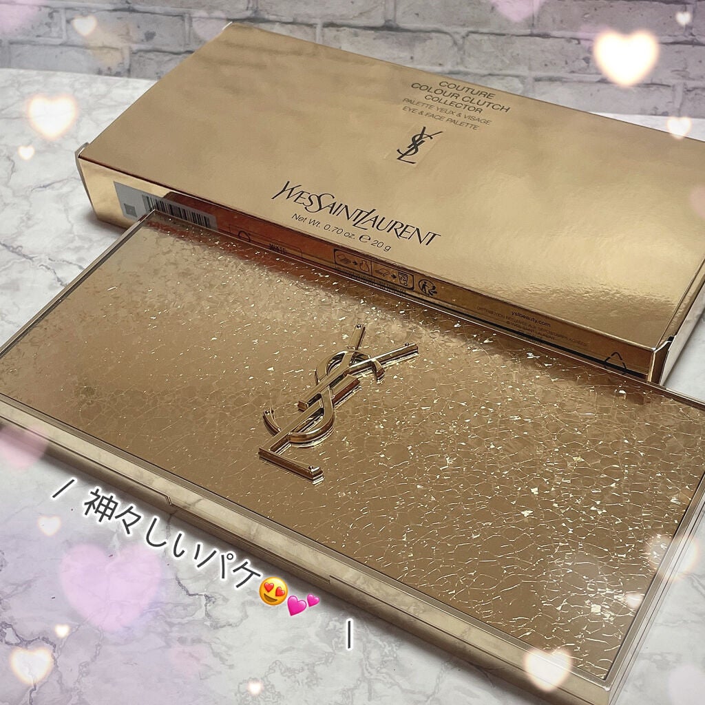 クチュール カラー クラッチ コレクター/YVES SAINT LAURENT BEAUTE/アイシャドウパレットを使ったクチコミ(3枚目)
