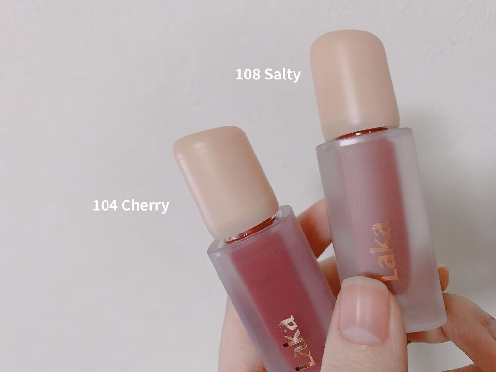 フルーティーグラムティント/Laka/リップティントを使ったクチコミ（2枚目）