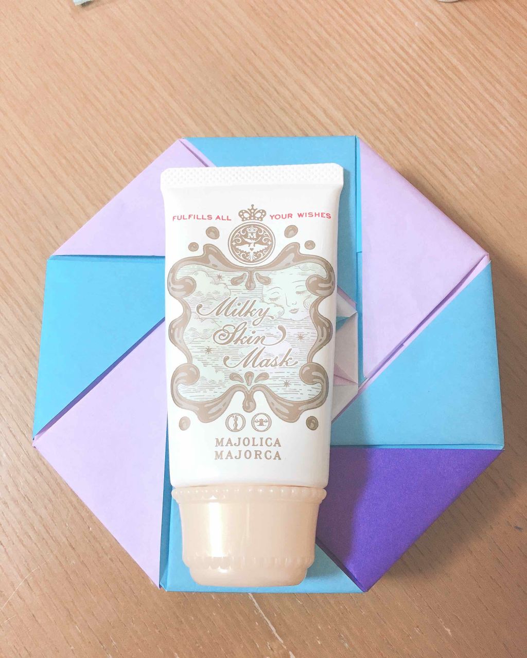 ミルキースキンマスク/MAJOLICA MAJORCA/化粧下地を使ったクチコミ（1枚目）