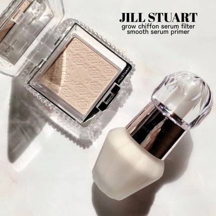 グロウシフォン セラムフィルター/JILL STUART/パウダーファンデーションを使ったクチコミ(2枚目)