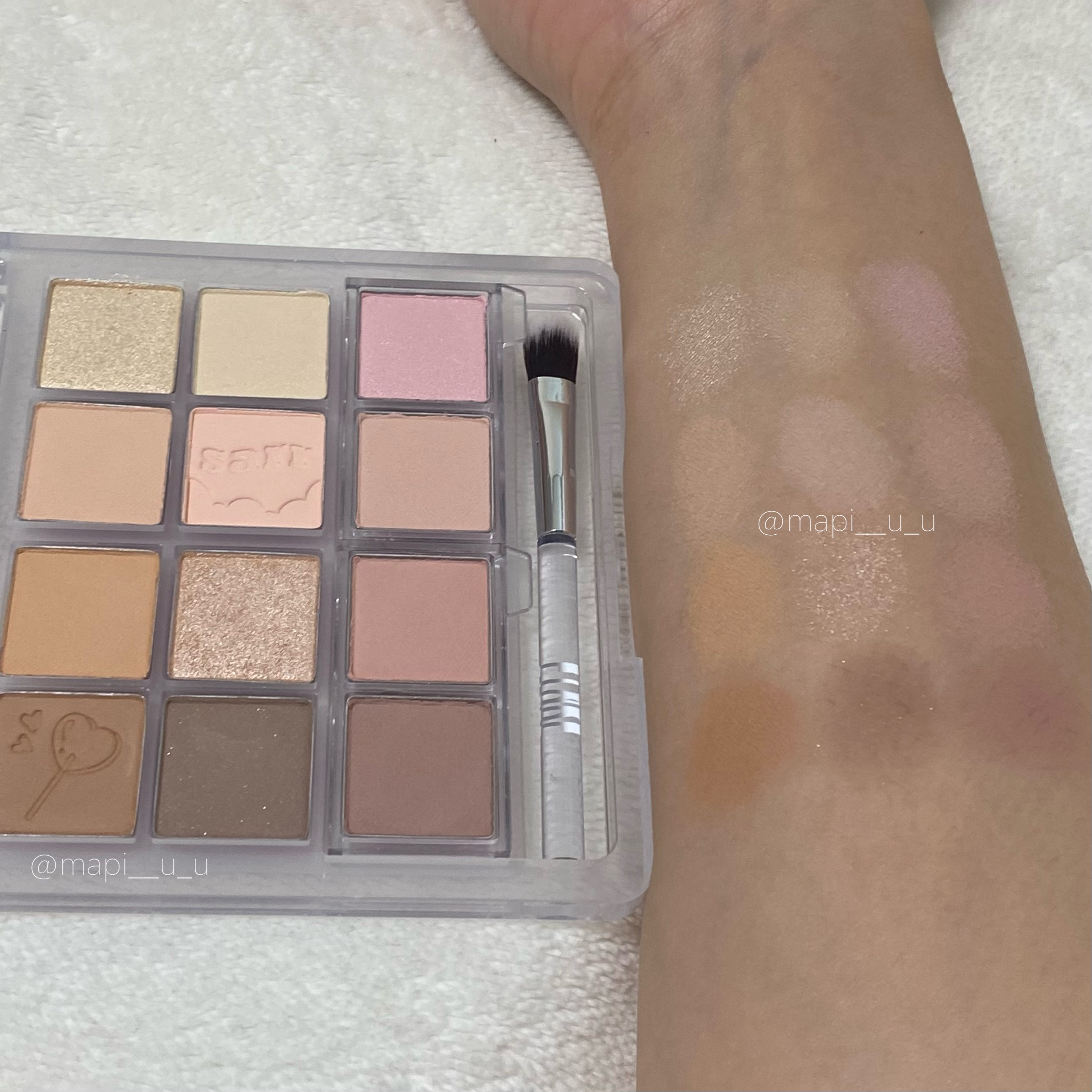 マイベストトーンアイパレット/ETUDE/アイシャドウパレットを使ったクチコミ（3枚目）