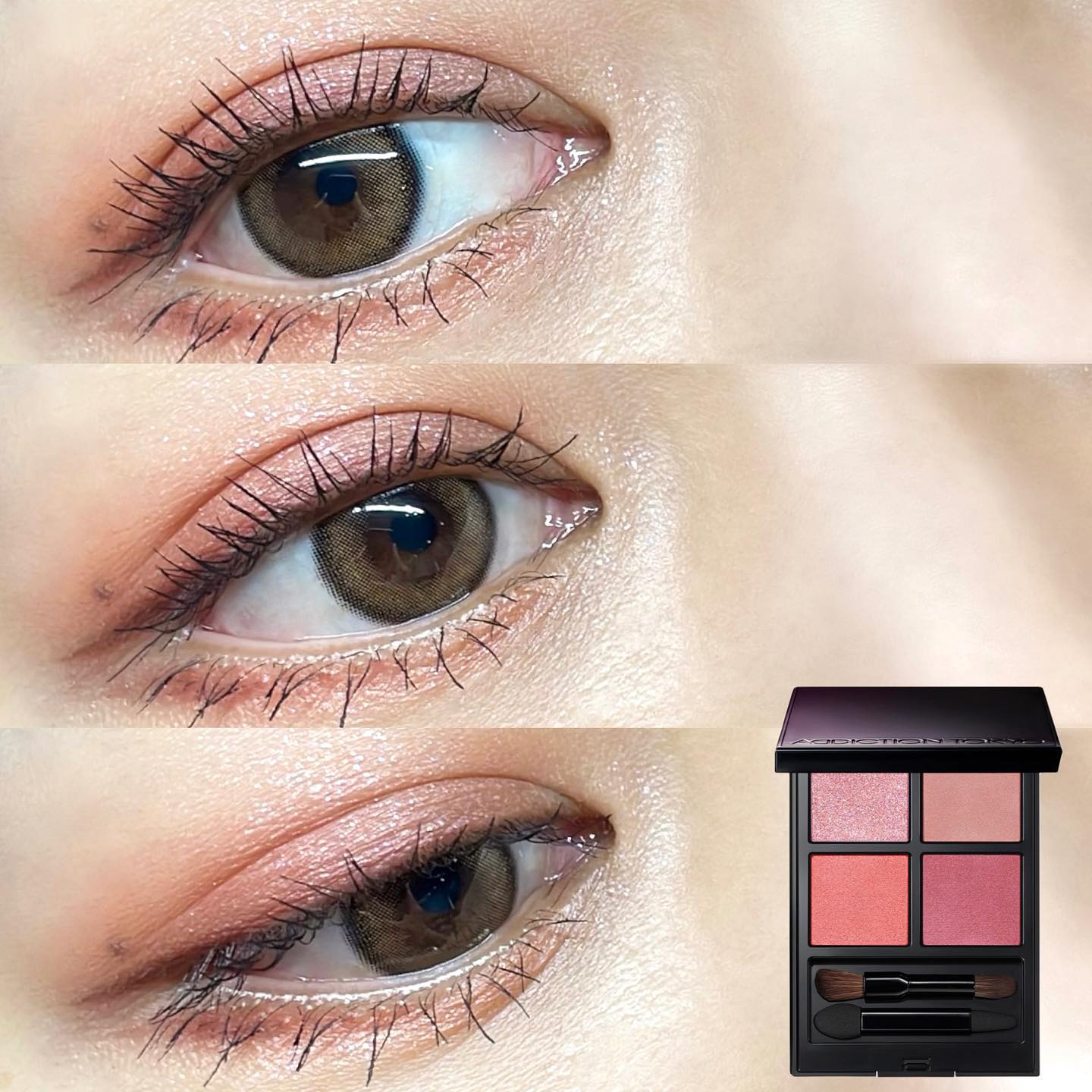 アディクション　ザ アイシャドウ パレット/ADDICTION/アイシャドウパレットを使ったクチコミ（1枚目）