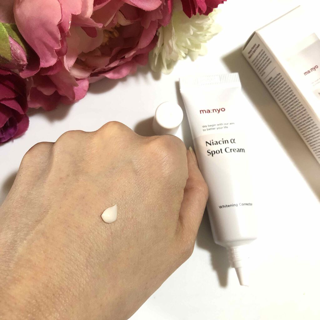 ナイアシン アルファ クリーム/manyo/フェイスクリームを使ったクチコミ(2枚目)